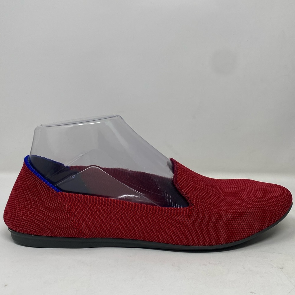 Rothy's The Flat Red Classic Ballet Round Toe Knit Women’s Sz 7.5 Classiccore